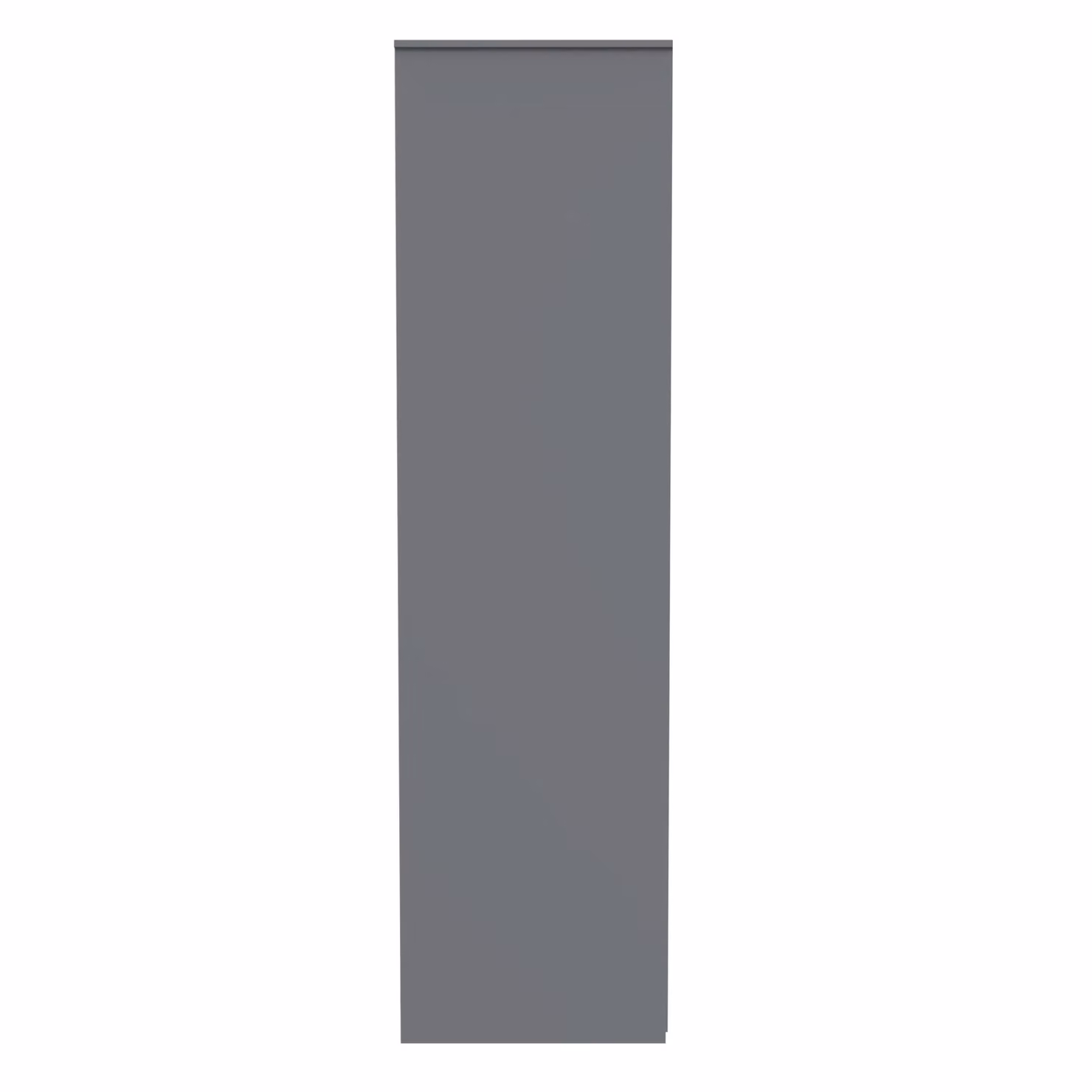 Bexley 2 Door Wardrobe in Dark Grey with Gold Metal Details – 2