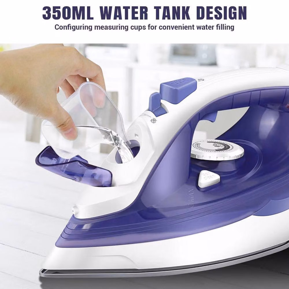 FLAVORA 2400W Anti-Scale Electric Steam Iron in Purple – 3