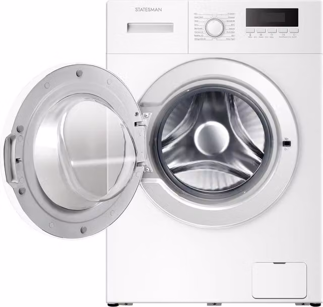 Statesman FWM2610W Freestanding Front Loader Washing Machine, 6kg Capacity, White