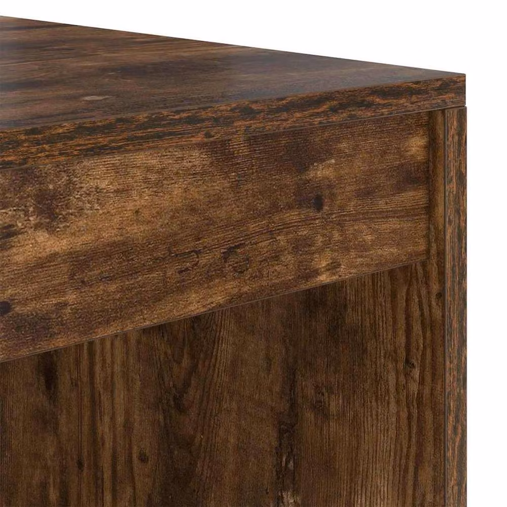 Berkfield Home Modern Writing Desk in Brown, W/D/H: 100 x 50 x 76 cm – 6