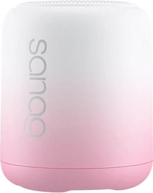 Sanag V10S Pro RGB Waterproof Dual Bluetooth Speaker with 12H Battery Life, Pink and White