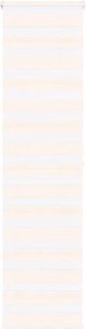 Berkfield Home Zebra Blind in Marble Beige, Polyester Fabric, W: 65 cm, H: 200 cm