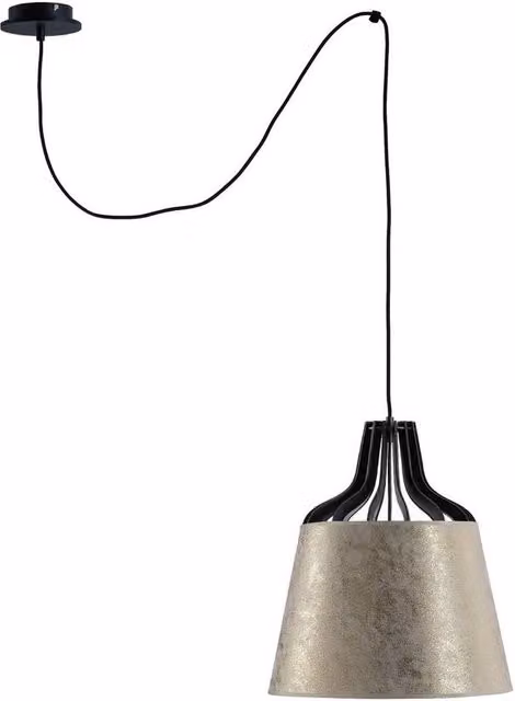 Netlighting Ivo Dome Pendant Ceiling Light in Gold, Diameter: 38 cm, E27