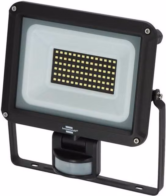 Brennenstuhl JARO 7060 PIR LED Floodlight, 50W, 5800 Lumens, Black