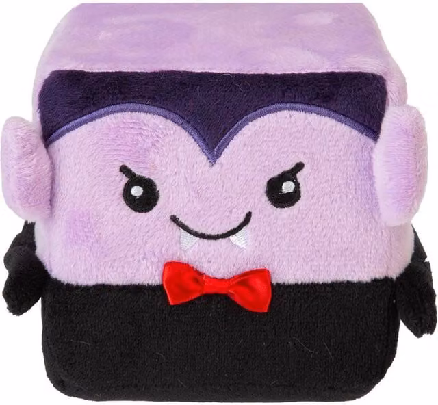 VFM e-Store Halloween Squishy Cube Plush Party Decoration, Purple, 10cm