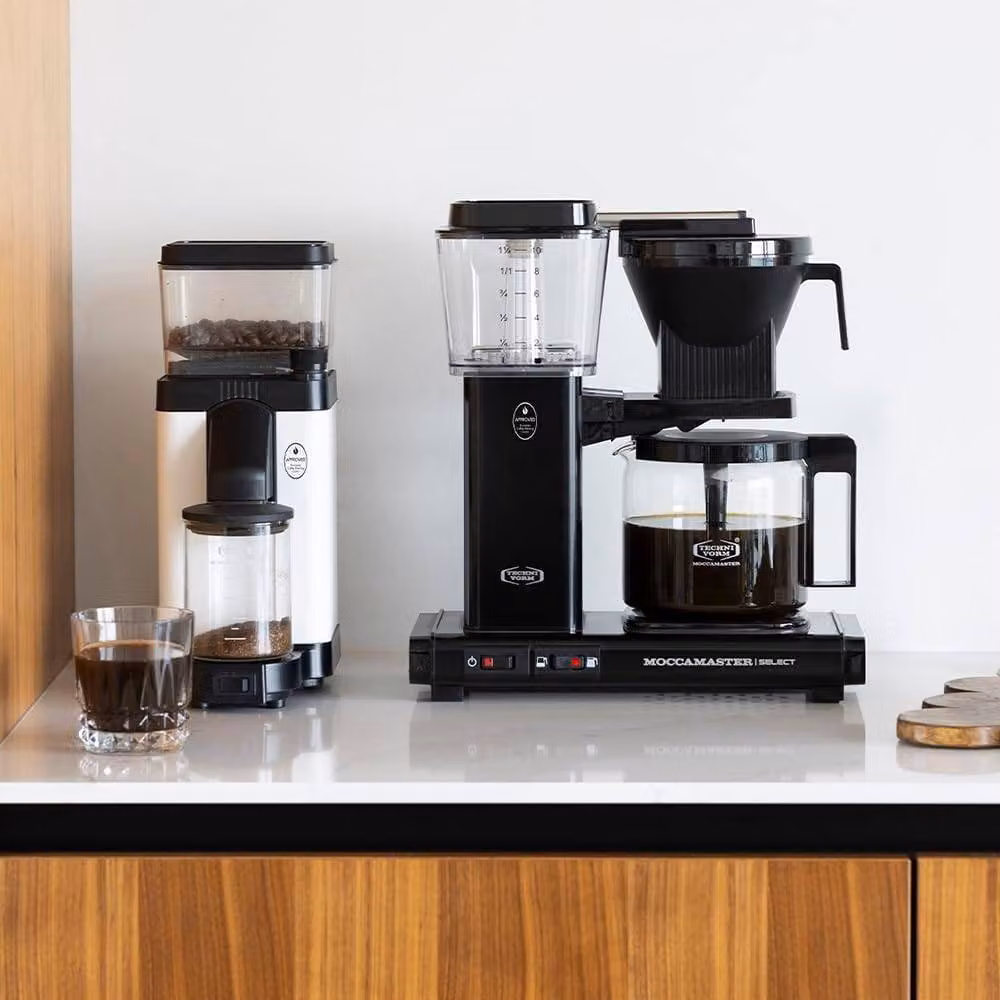 Moccamaster KBG Select Filter Coffee Machine with Glass Jug, Black, 1.25 l – 2