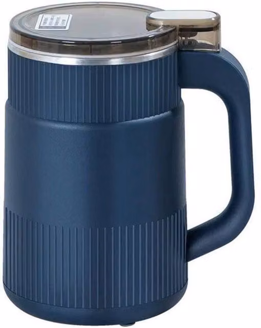 FLAVORA Blue Small Powder Grinding Machine with Auto Shut-off and Overheat Protection