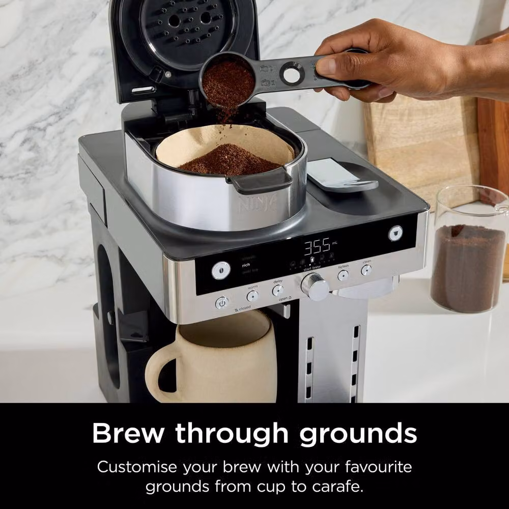 Ninja Prestige Dualbrew System CFN802UK Coffee Maker in Black – 2