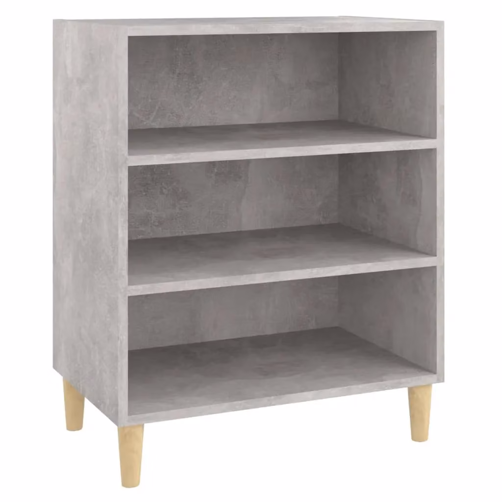 Berkfield Home Sideboard in Concrete Grey, W/D/H: 57 x 35 x 70 cm – 2