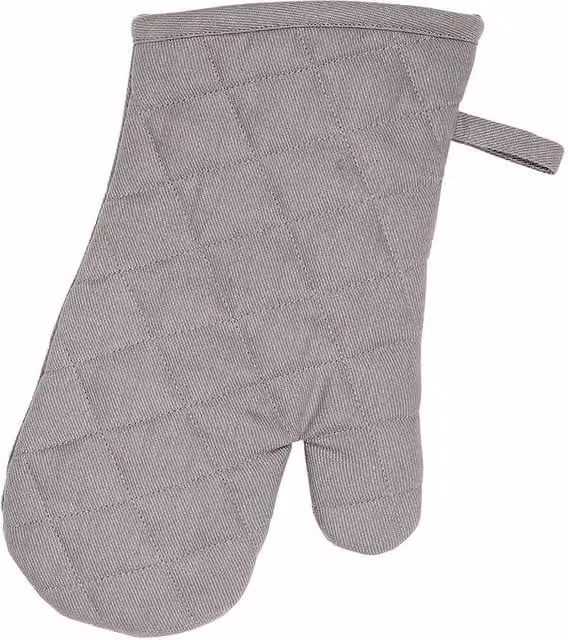 Dexam Love Colour Gauntlet Adult Glove in Slate Grey and Light Grey Cotton
