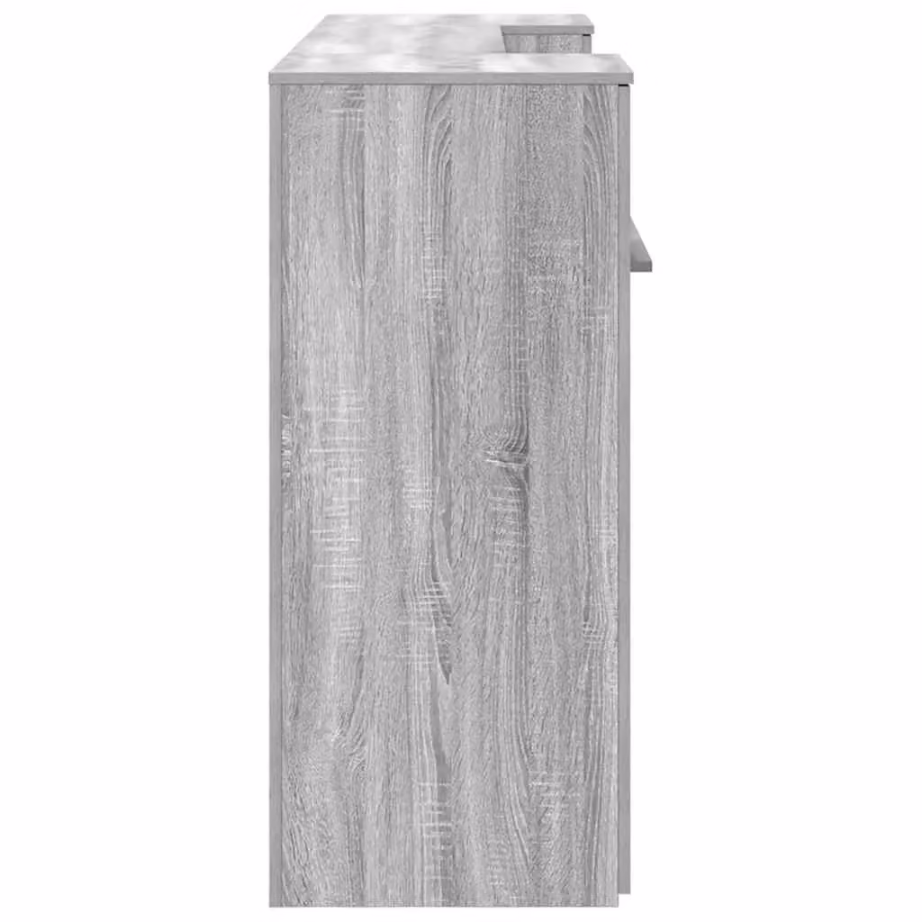 Berkfield Home Grey Sonoma Reception Desk, W/D/H: 200 x 50 x 103.5 cm – 2