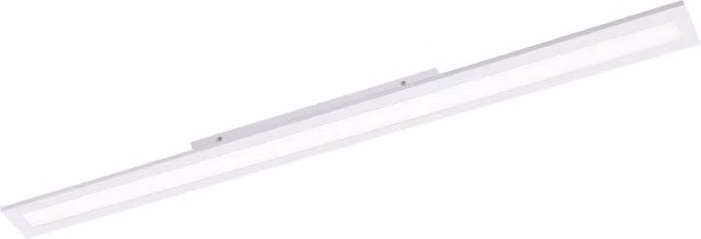 Loops White Slim Strip LED Wall and Ceiling Panel Light, 36W, 4000K Cool White