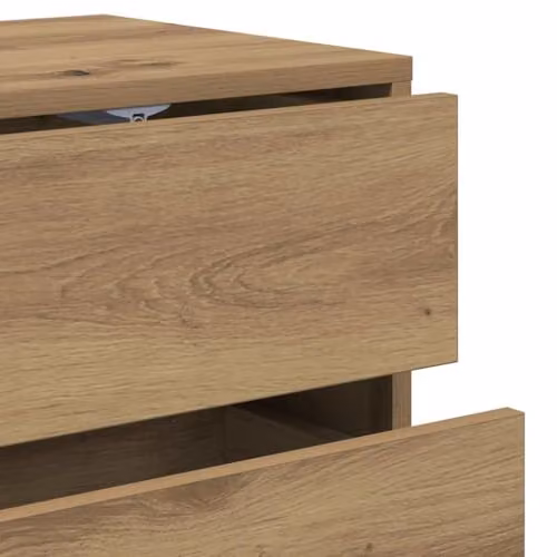 vidaXL Modern TV Cabinet in Artisan Oak, Brown, W: 80 cm, D: 34 cm, H: 35.5 cm – 3