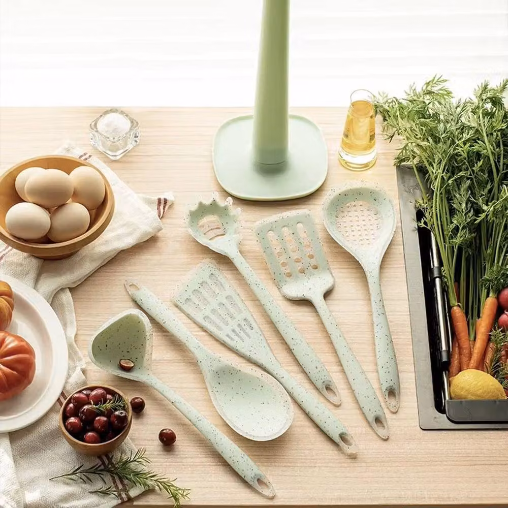 SPETLEK 7-Piece Green Silicone Kitchen Utensils Set – 2