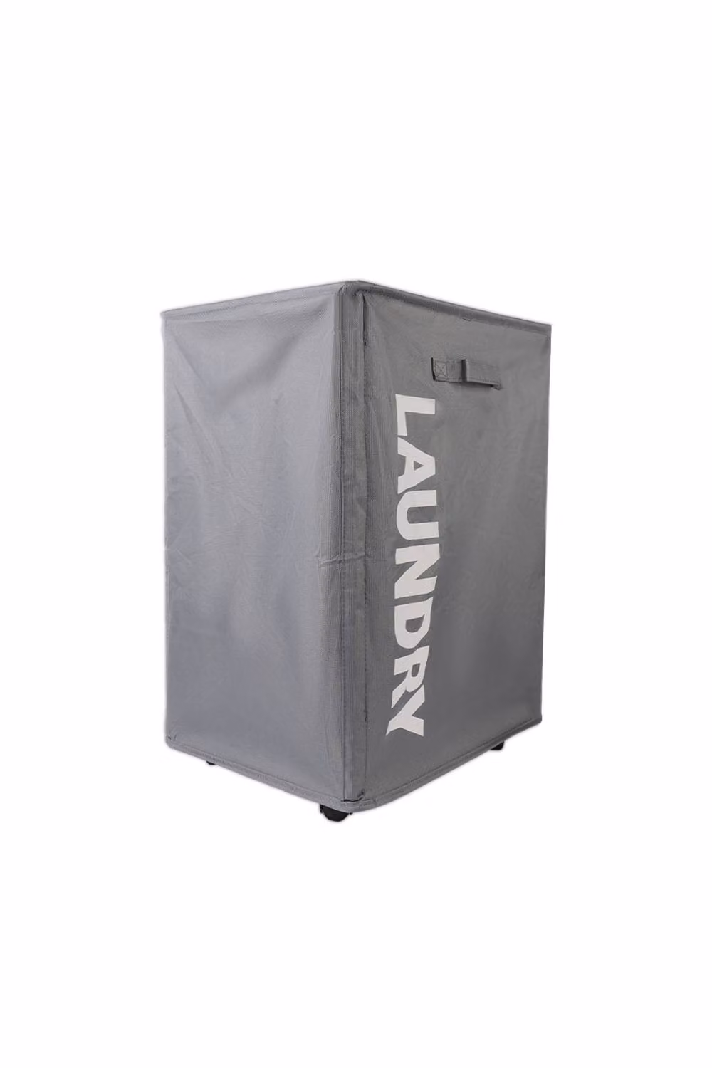KDMD Slim Collapsible Fabric Laundry Hamper on Wheels with Handles, Grey – 2