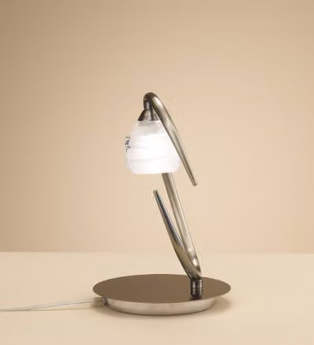 Mantra M1827 Loop Single Table Lamp in Antique Brass – 2