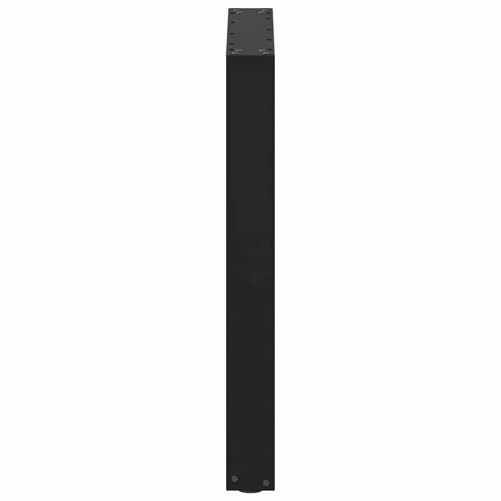 Berkfield Home U-Shaped Steel Coffee Table Legs, Black, W/H: 60 x 72.5 cm, 2 Pieces – 5