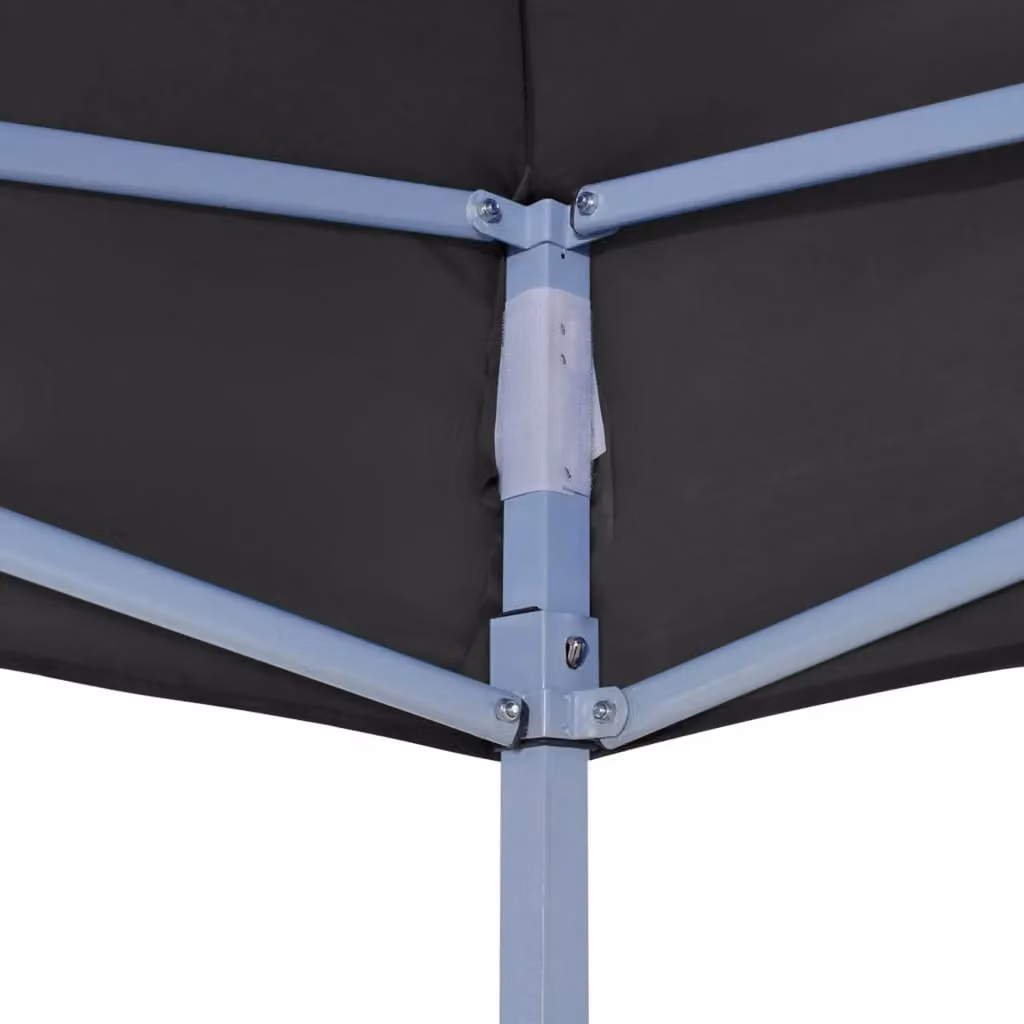 Berkfield Home Party Tent Roof, Black, PVC-Coated, 4.5 x 3 m – 3