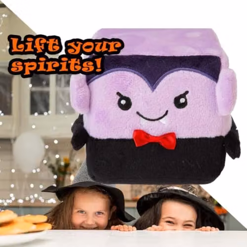 VFM e-Store Halloween Squishy Cube Plush Party Decoration, Purple, 10cm – 6