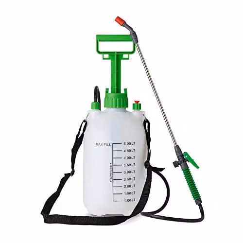 Pelle & Sol Manual Pressure Sprayer with Plastic Lance and Carry Strap, 5 l – 1