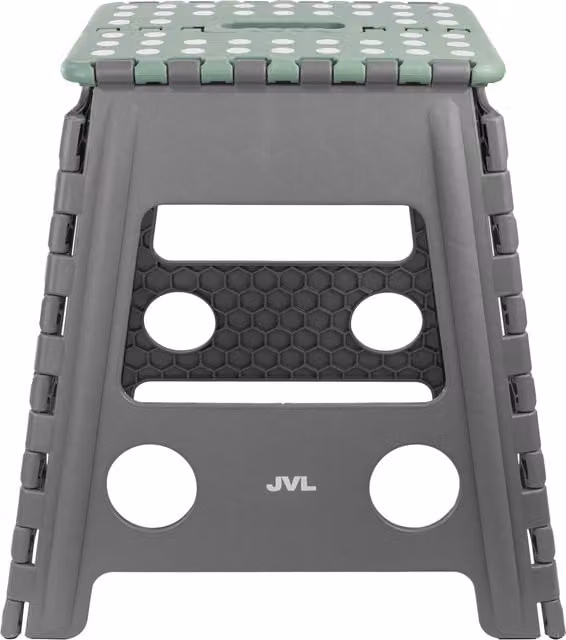 JVL Large Step Stool in Grey