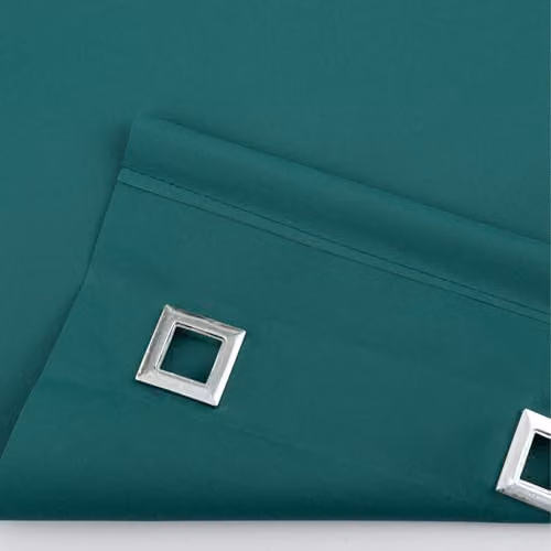 A.Unique Home Trimmable Square Eyelet Roller Blind, Dark Green, W: 150 cm, H: 170 cm – 3
