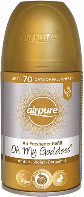 Airpure Air Freshener Refill Tin in Oh My Goddess Gold