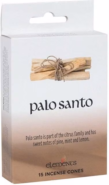 Something Different Palo Santo Incense Cones, Pack of 12, Brown and Multicolour, Woody Scent