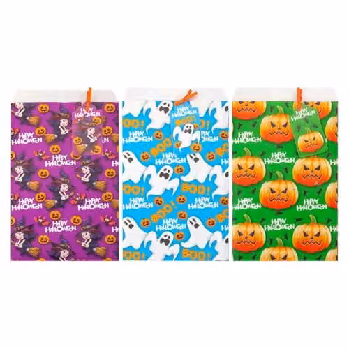 VFM e-Store Halloween Mini Paper Bags, Pack of 10, Multicolour – 3