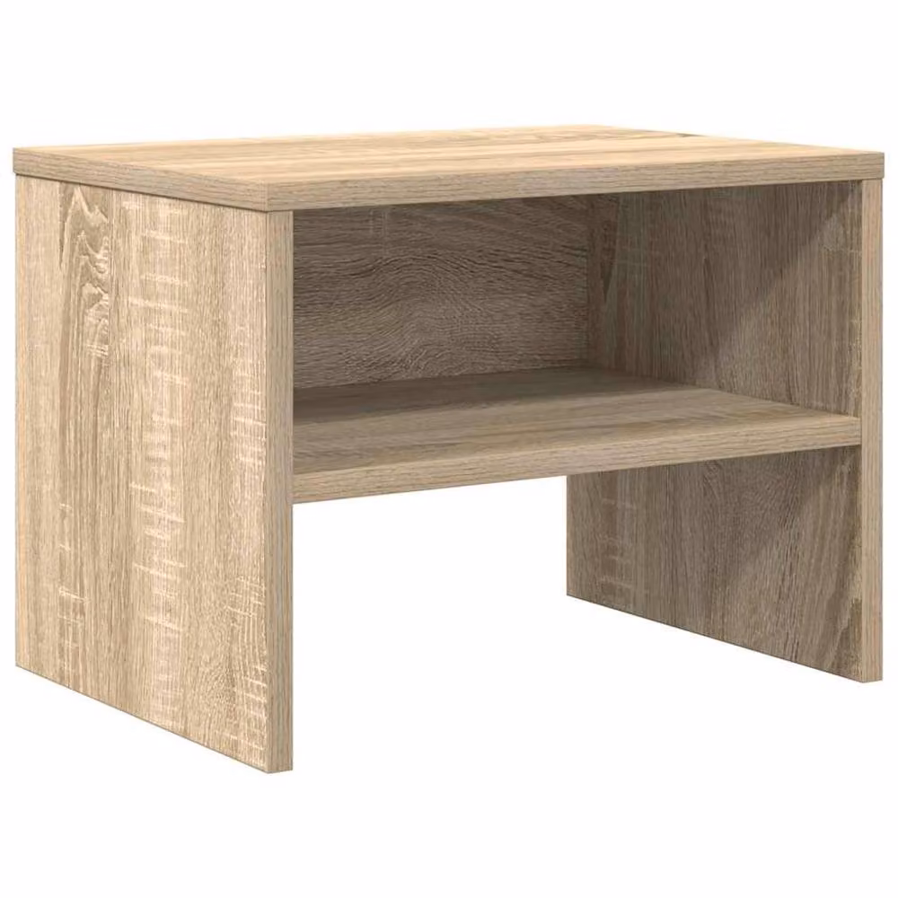 Berkfield Home Elegant Bedside Cabinet in Sonoma Oak, Light Sand, W/D/H: 40 x 30 x 30 cm – 3