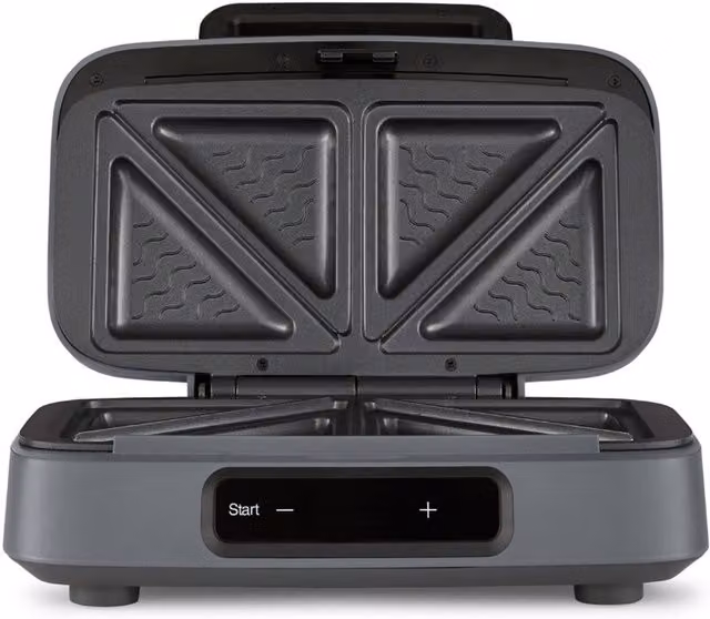 Morphy Richards GrillX Sandwich Maker with Timer in Black