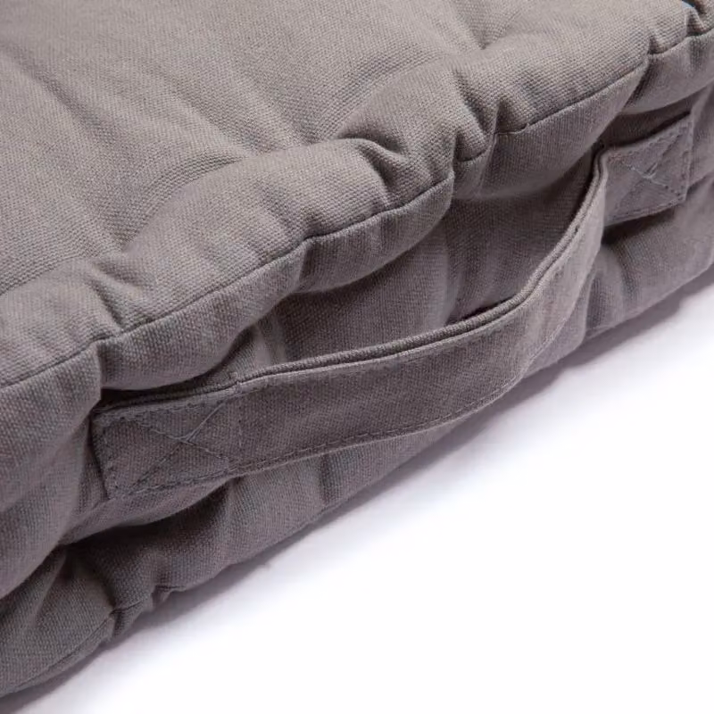 Snug City Adult Chunky Booster Cushion in Black, 100% Cotton, W/D/H: 45 x 45 x 1 cm – 4