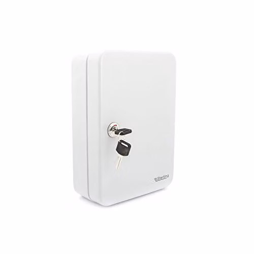 Burg-Wächter Sterling KC36 Key Cabinet with 36 Hooks, Grey