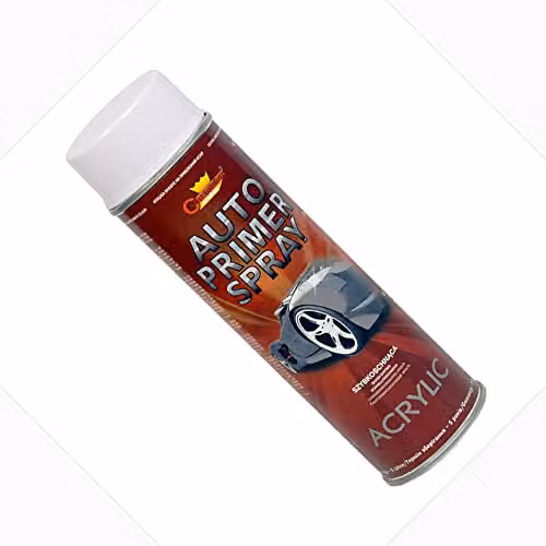 Sola White Acrylic Auto Primer Spray, 2 x 500 mL Anti-Corrosion Undercoat for Metal and Steel – 3