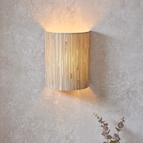 Netlighting Longshore Seagrass Wall Lamp in Black and Beige – 2