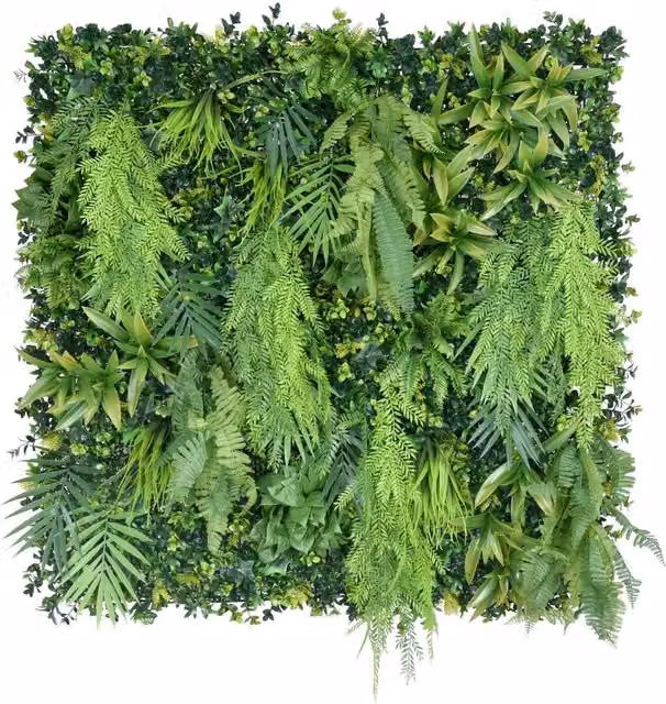 Ark Mat Vinewell Artificial Plant Wall Panel in Green, W/H: 100 x 100 cm – 1