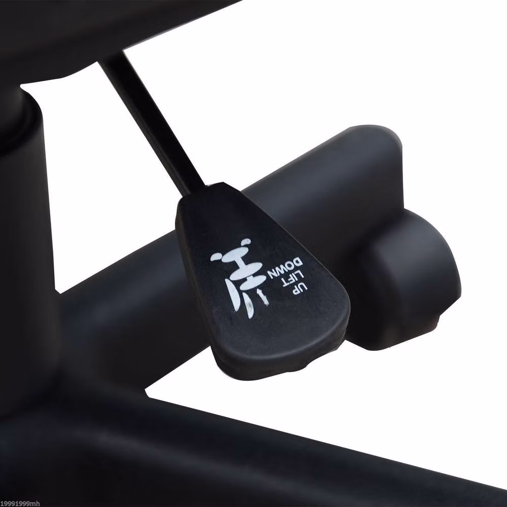 Rolipo Black Faux Leather Swivel Task Chair for Home Office – 8