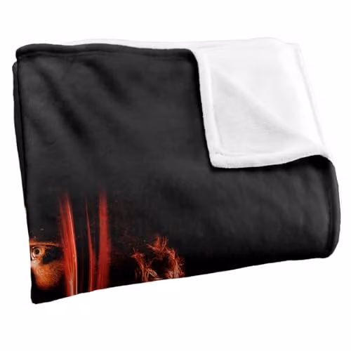 LOGOVISION Supernatural Sam Dean Castiel Red Portal Silky Touch Super Soft Fleece Throw Blanket, W/D/H: 91 x 147 cm, Red and Multicolour – 2