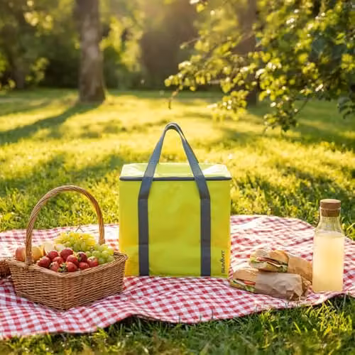 VFM e-Store Insulated Leakproof Cool Bag, 12.5L, Green – 4