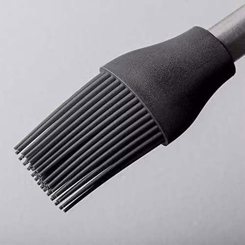 Zeal Silicone Basting Pastry Brush with Stainless Steel Handle in Grey – 6