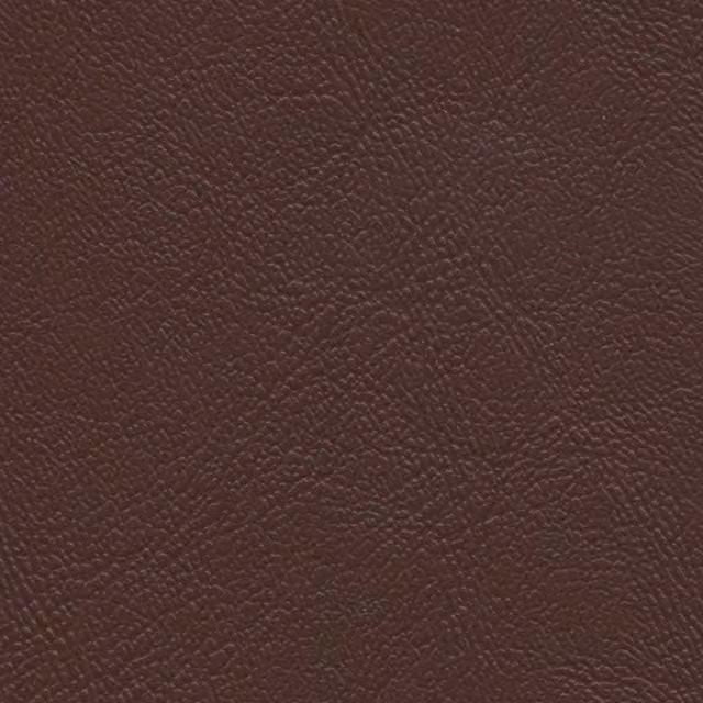 Terrys FR Faux Leather Fabric in Brown