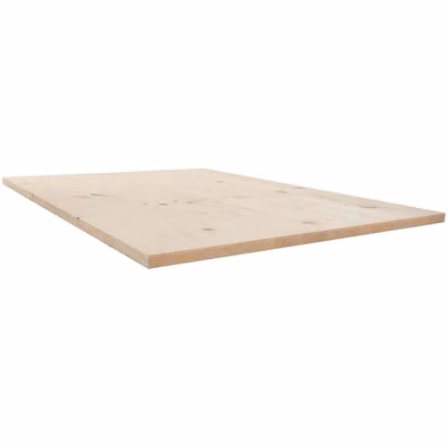 Snowdon Spruce Timber Furniture Board, Beige, Pack of 2, W: 60 cm, L: 85 cm, Thickness: 1.8 cm