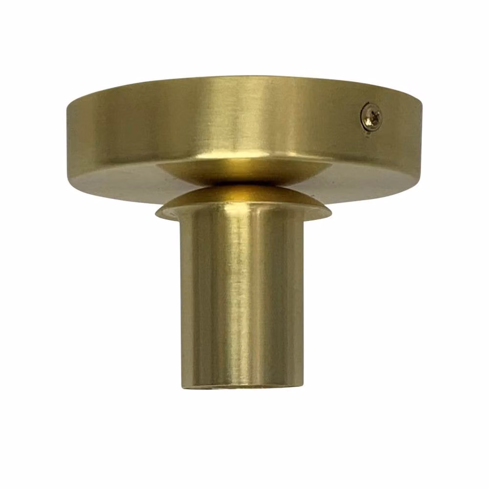 First Choice Lighting Cynthia Set of 2 Round LED Ceiling Flush Lights in Gold/Brass – 2