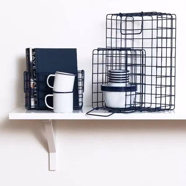 Mustard Made The Baskets in Navy Blue – 1