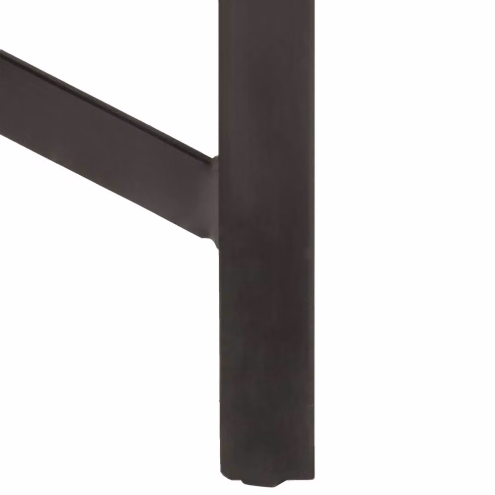 Berkfield Home Beautiful Bar Table in Brown Rough Mango Wood, W/D/H: 150 x 70 x 107 cm – 4