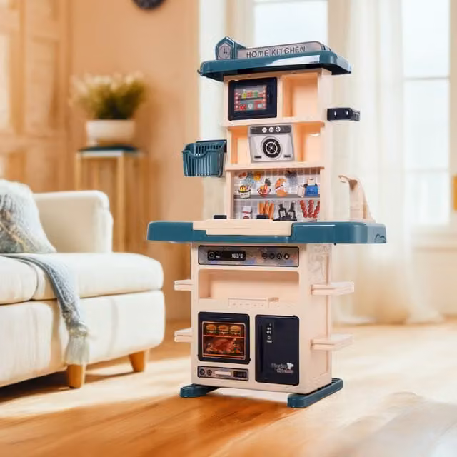 Kidkid Role Play Kitchen Playset in Blue