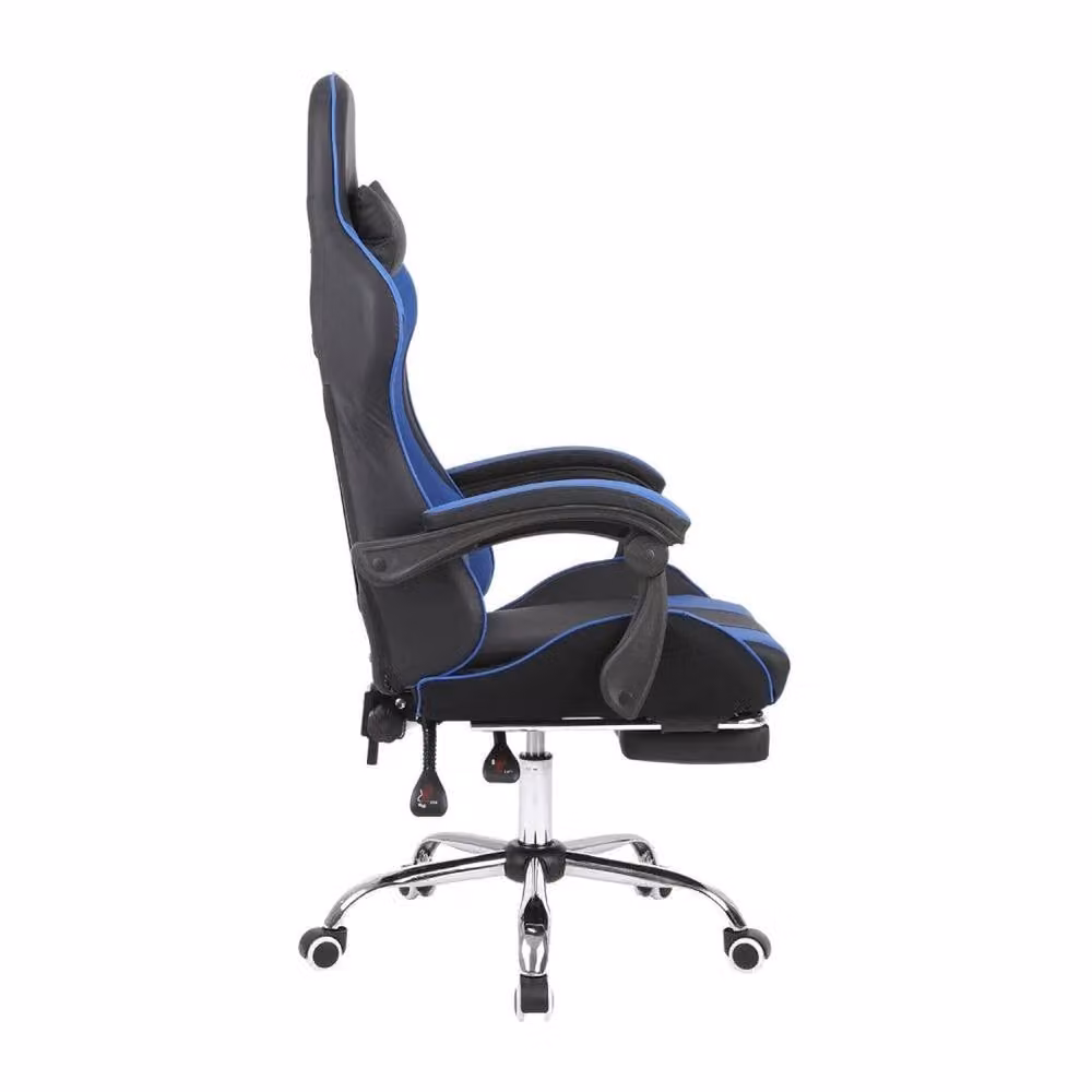 KORVIXA Ergonomic Blue Gaming Chair for Home Office and Adults – 2