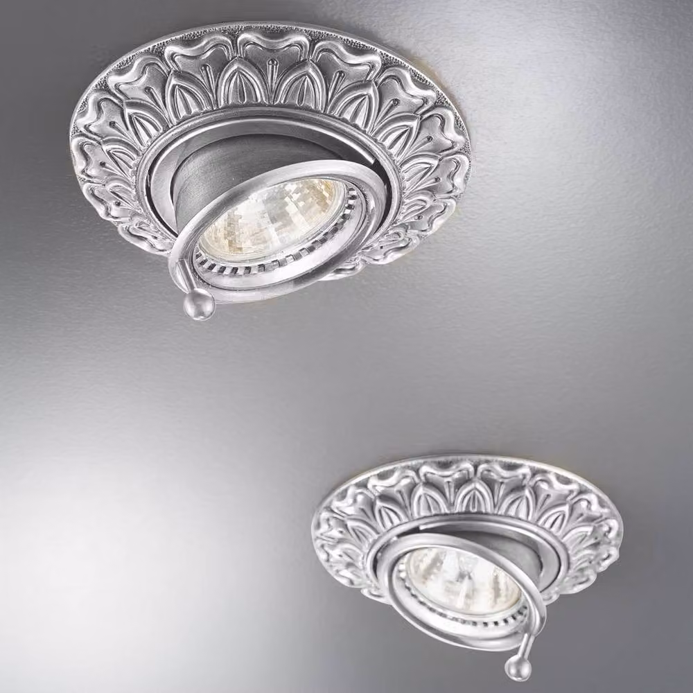 Netlighting Milady Recessed Round Downlight in Chrome and Grey – 2