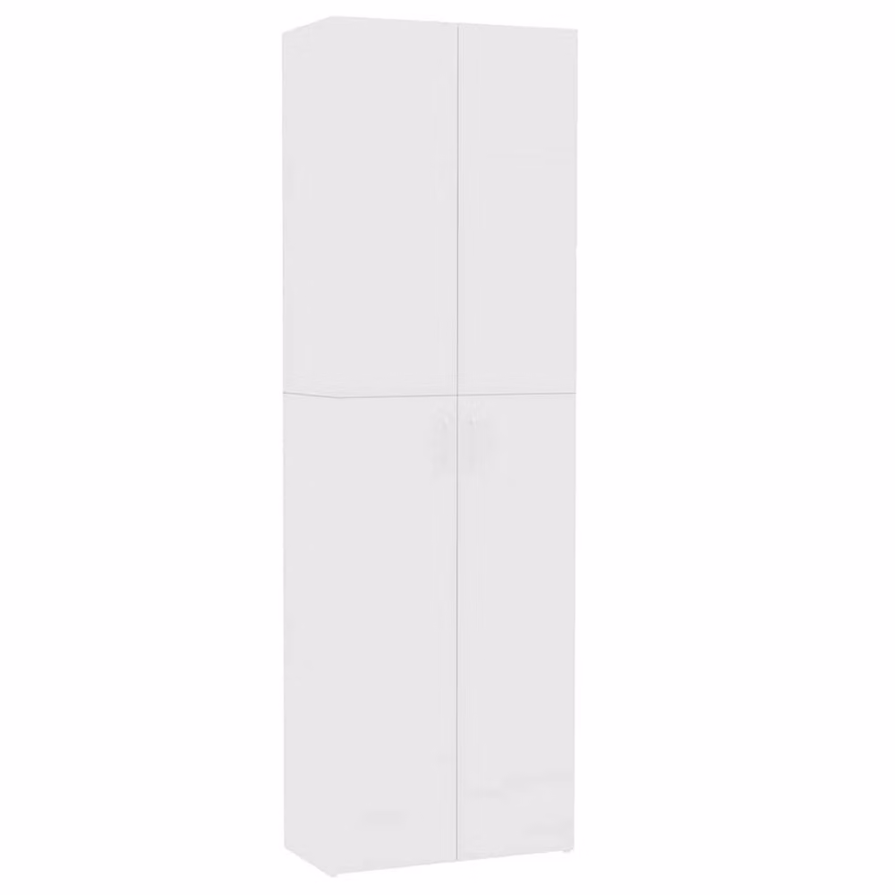Berkfield Home Office Cabinet in White, W/D/H: 60 x 32 x 190 cm – 2
