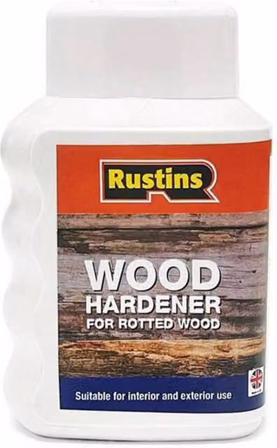 Rustins Wood Hardener Solvent Based 250ml in White or Transparent – 5